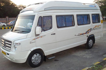 12 Seater Tempo Traveller Rentals